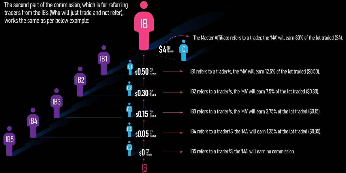 Affiliate Program Commission Infographic Second