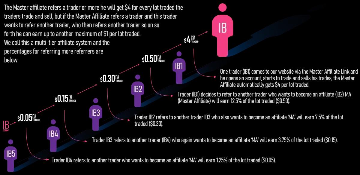 Affiliate Program Commission Infographic First